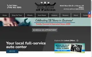 Tirekingoffalcon.com Screenshot 2024-05-14 12:55:16