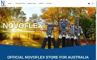 Novoflex.com.au Screenshot 2024-05-18 15:55:51