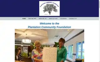 Plantationcommunityfoundation.org Screenshot 2024-07-05 21:06:48