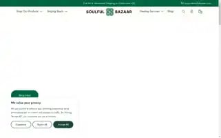 Soulfulbazaar.com Screenshot 2024-05-22 22:10:35