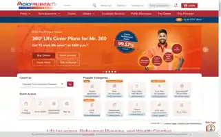Iciciprulife.com Screenshot 2024-05-12 08:19:25