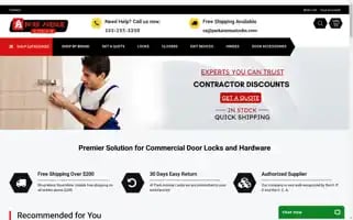 Parkavenuelocks.com Screenshot 2024-05-13 07:52:51