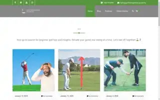 Golfforbeginners.academy Screenshot 2024-05-26 13:18:00
