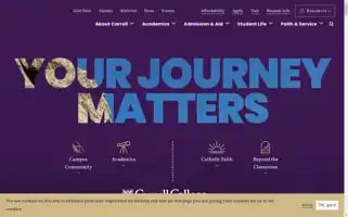 Carroll.edu Screenshot 2024-07-04 07:07:07