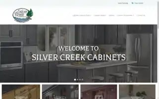 Silvercreekcabinets.com Screenshot 2024-06-13 17:12:49
