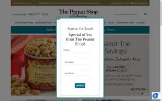 Thepeanutshop.com Screenshot 2024-05-14 10:20:21