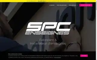 Spcenseignes.fr Screenshot 2024-06-17 09:45:05