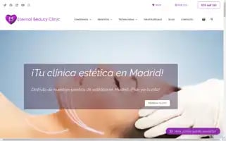 Eternalbeautyclinic.com Screenshot 2024-07-07 17:29:28