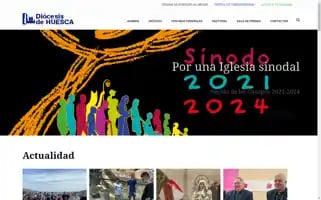 Diocesisdehuesca.org Screenshot 2024-07-09 08:33:26