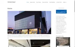 Pjhotel-seoul.com Screenshot 2024-04-17 15:51:03