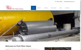 Pritifibreglass.com Screenshot 2024-05-24 06:11:46