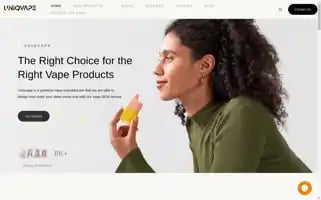 Uniqvape.com Screenshot 2024-05-24 17:45:54