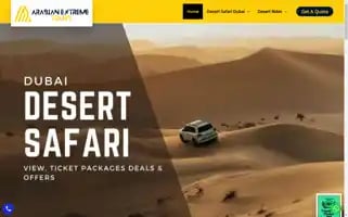 Arabianextremetours.com Screenshot 2024-04-17 17:05:47