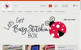 Busyladyquiltshop.com Screenshot 2024-05-05 13:48:19