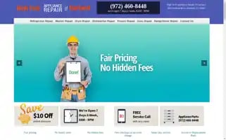 Appliancerepairgarlandtx.com Screenshot 2024-05-15 12:02:41