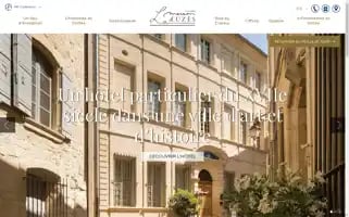 Lamaisonduzes.fr Screenshot 2024-06-30 07:05:56