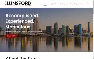 Thelunsfordlawfirm.com Screenshot 2024-07-06 03:26:27