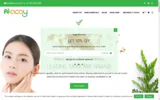 Nacayskincare.com Screenshot 2024-04-26 21:54:50