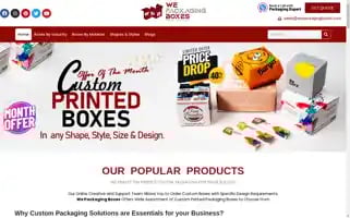 Wepackagingboxes.com Screenshot 2024-05-22 15:18:55