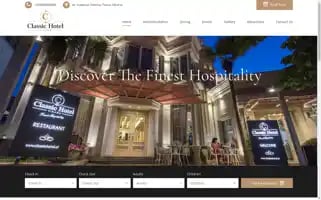 Classichotel.al Screenshot 2024-04-23 19:06:54