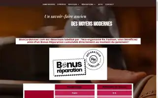 Moncordonnier.com Screenshot 2024-06-27 15:50:44