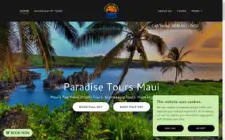 Paradisetoursmaui.com Screenshot 2024-04-24 03:26:07