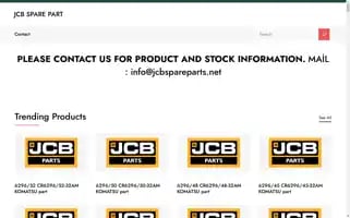 Jcbspareparts.net Screenshot 2024-05-27 09:28:58