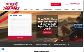Oceansidetireandservicecenter.com Screenshot 2024-05-13 05:22:10