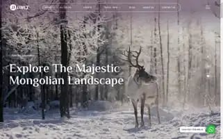 Mongoliawintertours.com Screenshot 2024-04-22 19:41:47