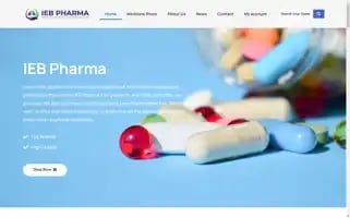 Iebpharma.com Screenshot 2024-05-28 09:52:01