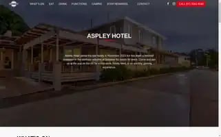 Aspleyhotel.com.au Screenshot 2024-04-22 23:01:19