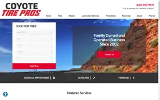 Coyotetire.com Screenshot 2024-05-09 06:49:19