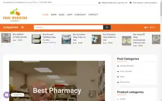 Puremeridianpharmacy.com Screenshot 2024-05-22 22:38:16