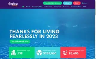 Livefearlesschallenge.com.au Screenshot 2024-06-16 10:44:08