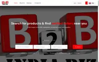 B2bindiabiz.com Screenshot 2024-05-20 20:47:35