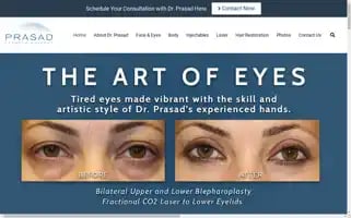 Prasadcosmeticsurgery.com Screenshot 2024-06-12 00:04:07