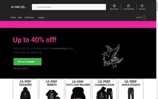 Lilpeepmerchshop.com Screenshot 2024-05-19 00:51:43