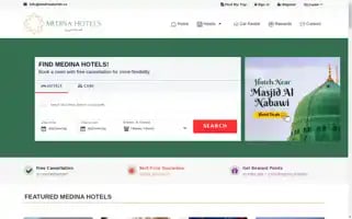 Medinahotels.co Screenshot 2024-04-17 13:12:00