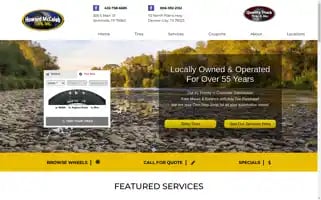 Mccalebtire.com Screenshot 2024-05-16 07:19:33