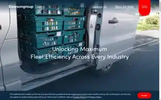 Dawsongroupvans.co.uk Screenshot 2024-07-09 18:04:18