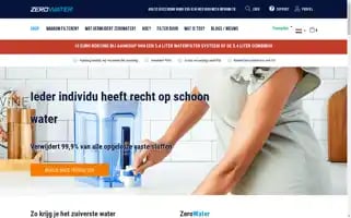 Zerowater.nl Screenshot 2024-06-16 23:43:22