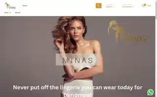 Minaslingerie.com Screenshot 2024-04-27 12:53:45