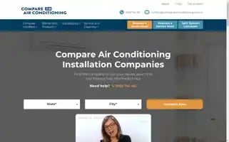 Compareairconditioning.com.au Screenshot 2024-05-09 05:26:03