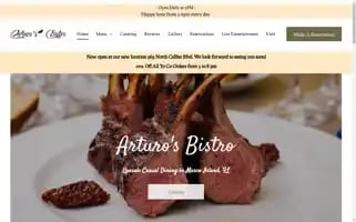 Arturosbistro.com Screenshot 2024-05-15 12:28:47