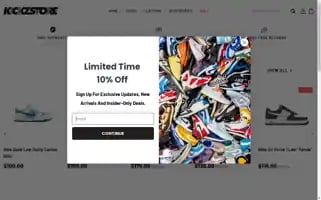 Kickzstore.com Screenshot 2024-05-05 07:36:25