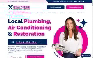Ericasplumbing.com Screenshot 2024-05-09 14:42:11
