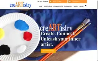 Creartistryevents.com Screenshot 2024-05-20 23:03:16