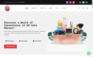Uvsalebazaar.store Screenshot 2024-05-25 19:54:33