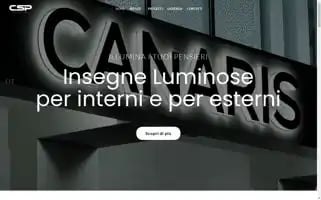 Cspinsegneluminose.it Screenshot 2024-07-08 11:14:22