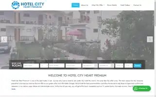 Cityheartpremiumhotel.com Screenshot 2024-04-18 17:58:42